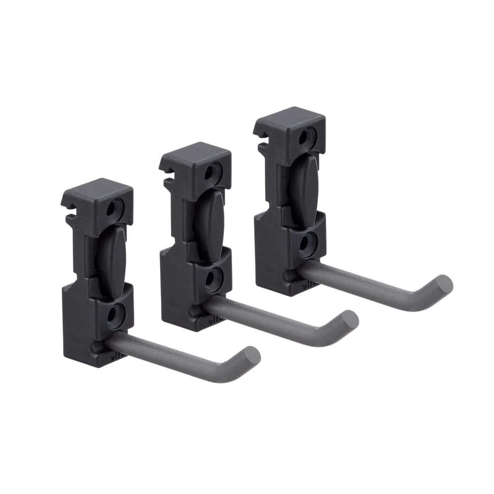 Elfa Garage+ graphite krok 3-pk v:7900159 Elfa Garage+ graphite krok 3-pk v:7900159
