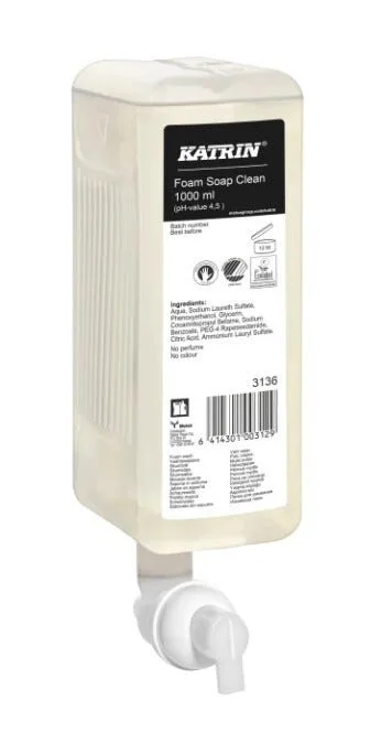 KATRIN HÅNDSÅPE SKUM NEUTRAL 1L 3136 v:7185634