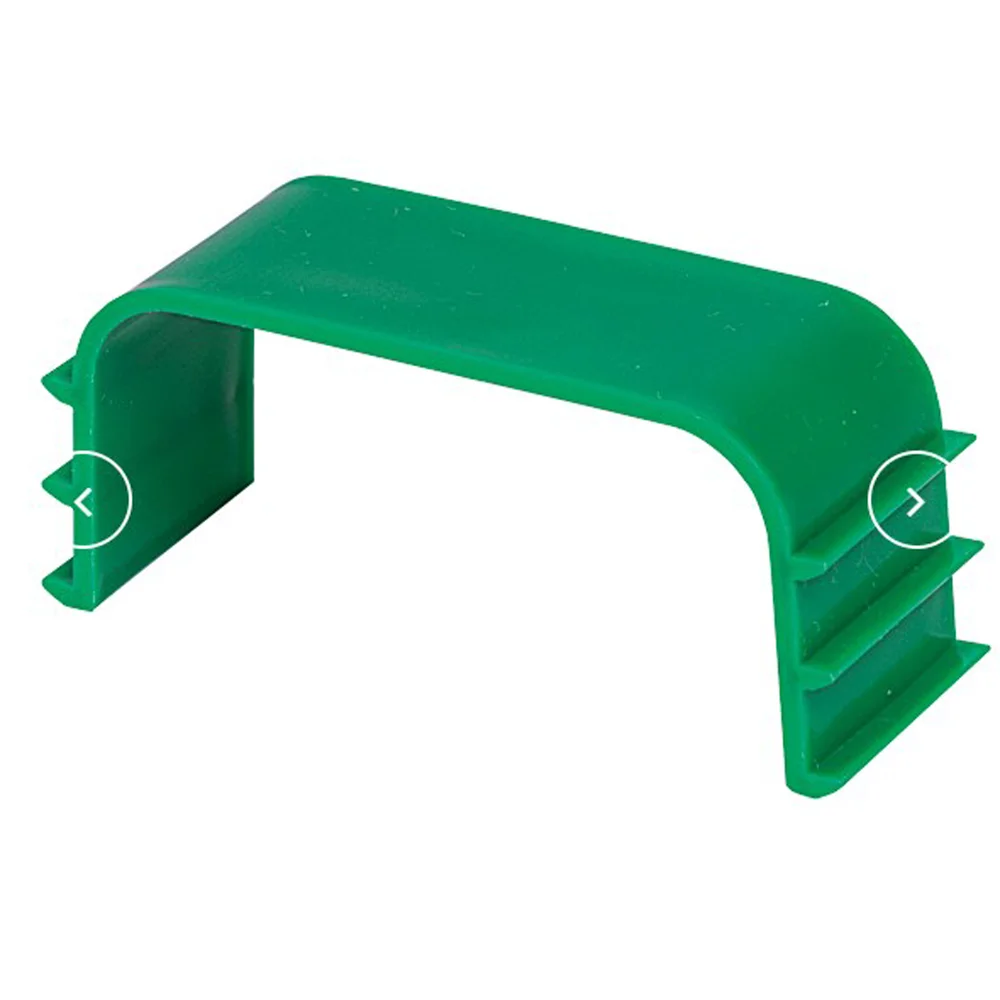 FESTEKLAMMER TIL KANAL 80X60MM SORT v:2414250