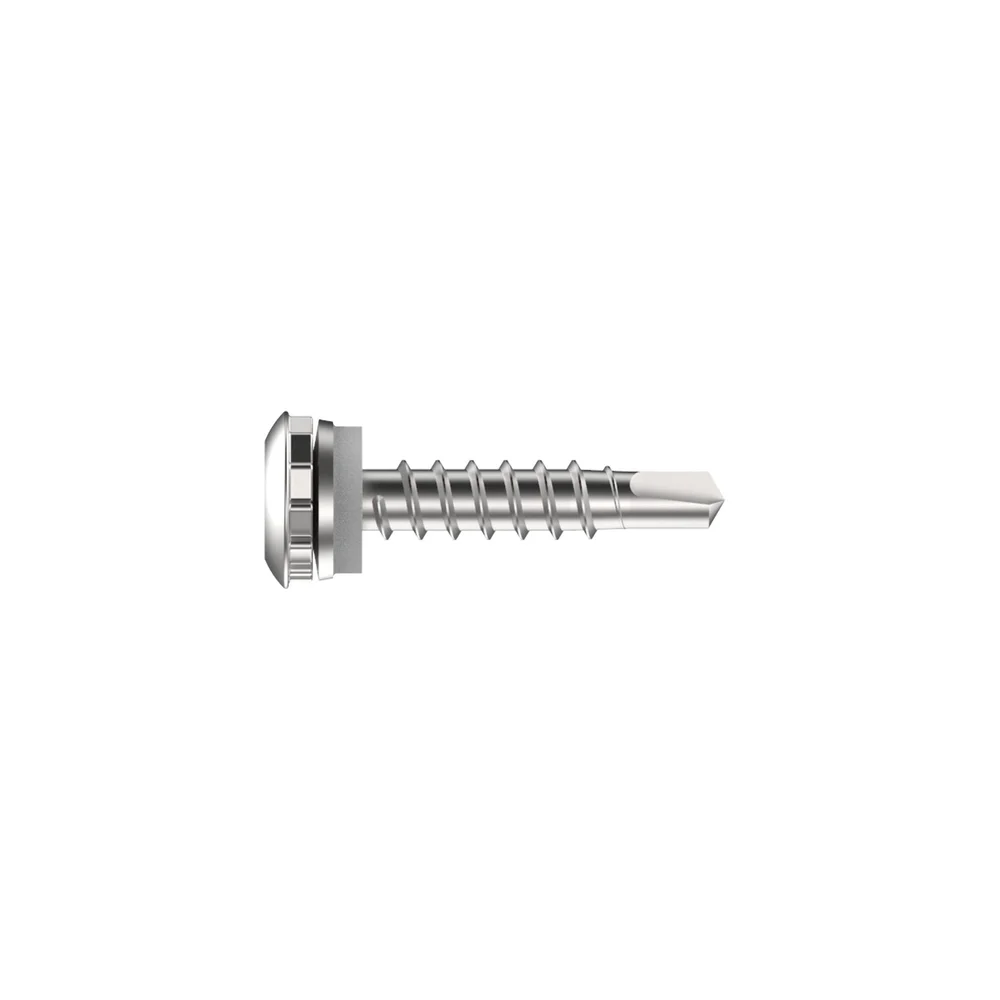 Skrue swl-s-l12-a12-5,5×28 ral9006 rfri irius sølv metall sfs intec as v:7479923