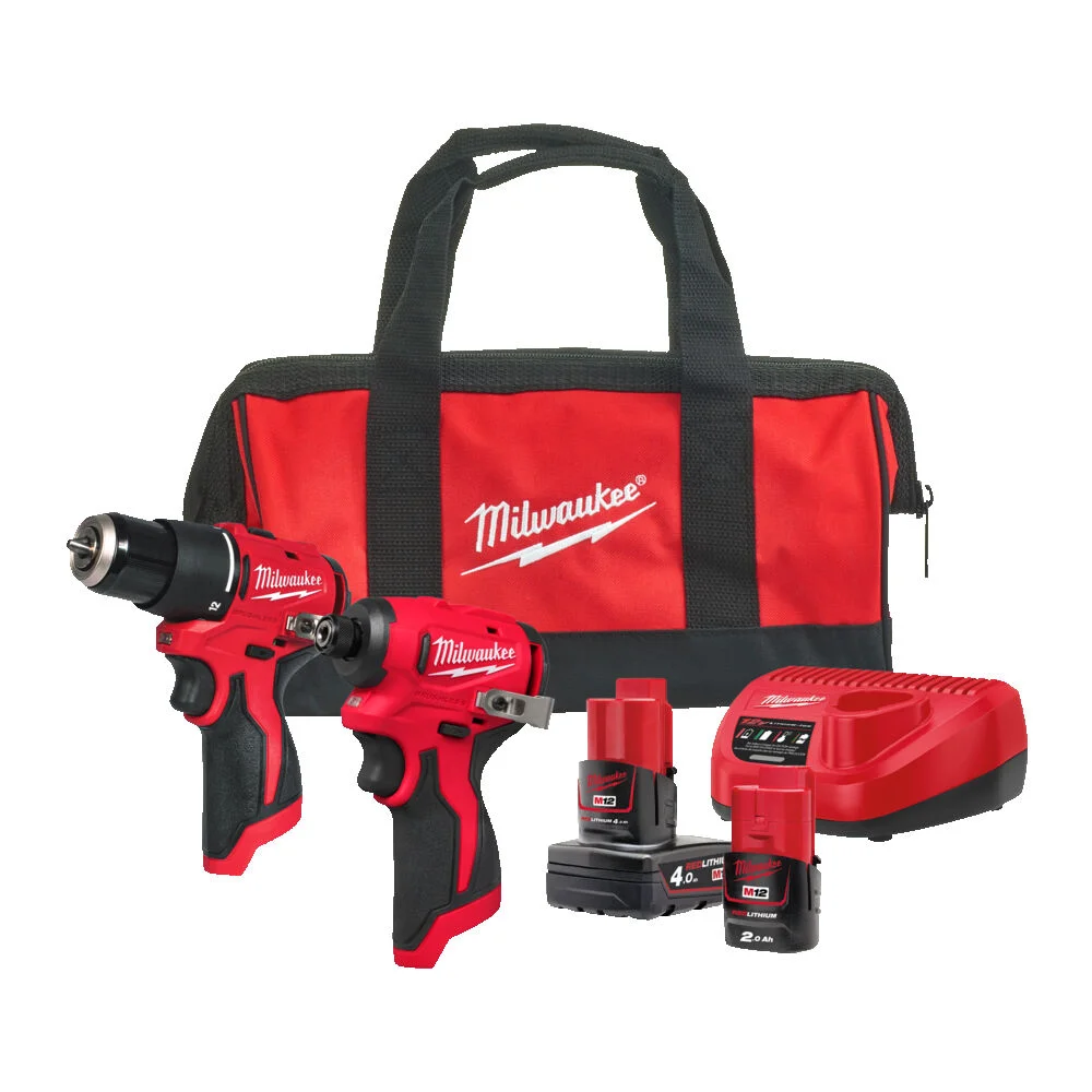 Milwaukee M12 maskinsett BLPP2B-422B v:5531728 Milwaukee M12 maskinsett BLPP2B-422B v:5531728