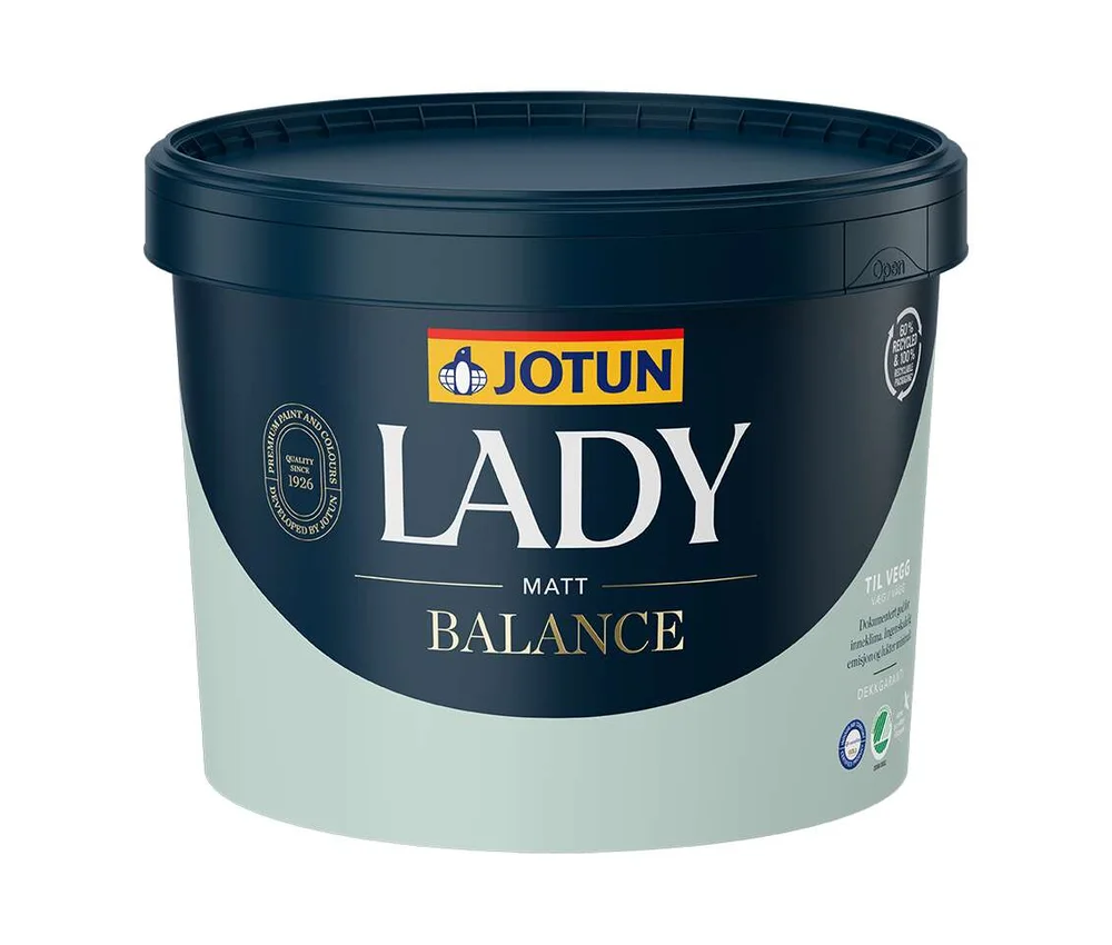 Jotun Lady Balance 05/matt interiørmaling v:3310635 Jotun Lady Balance 05/matt interiørmaling v:3310635