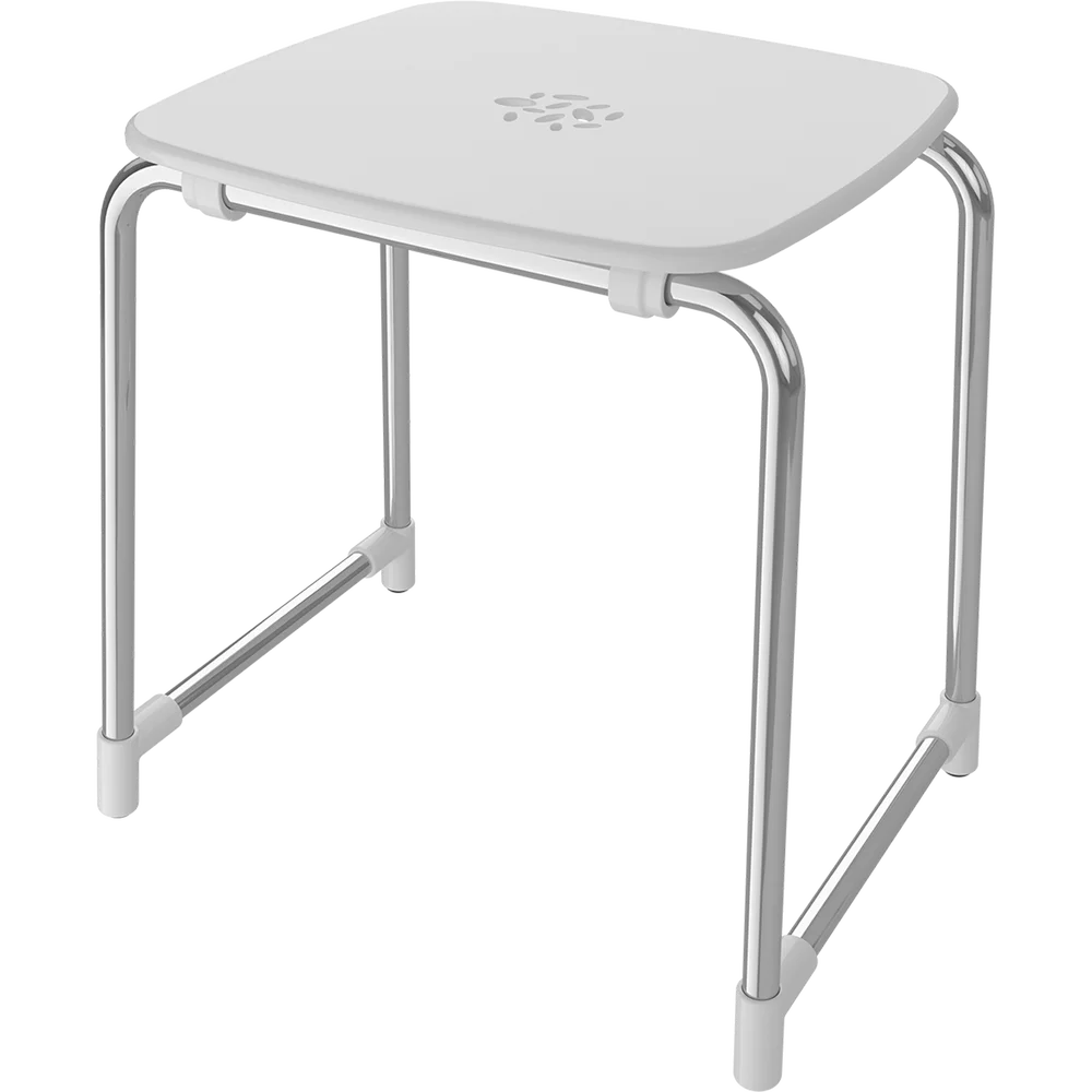 V&B VICARE STOL HVIT/KROM v:5026621