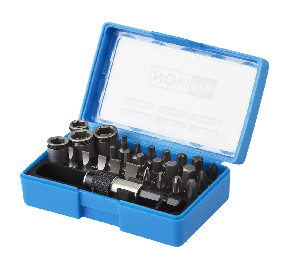 Bitssett vvs 29 dele 3 3/8″ topp, 25 bit, quicklock v:7391755 Bitssett vvs 29 dele 3 3/8″ topp, 25 bit, quicklock v:7391755