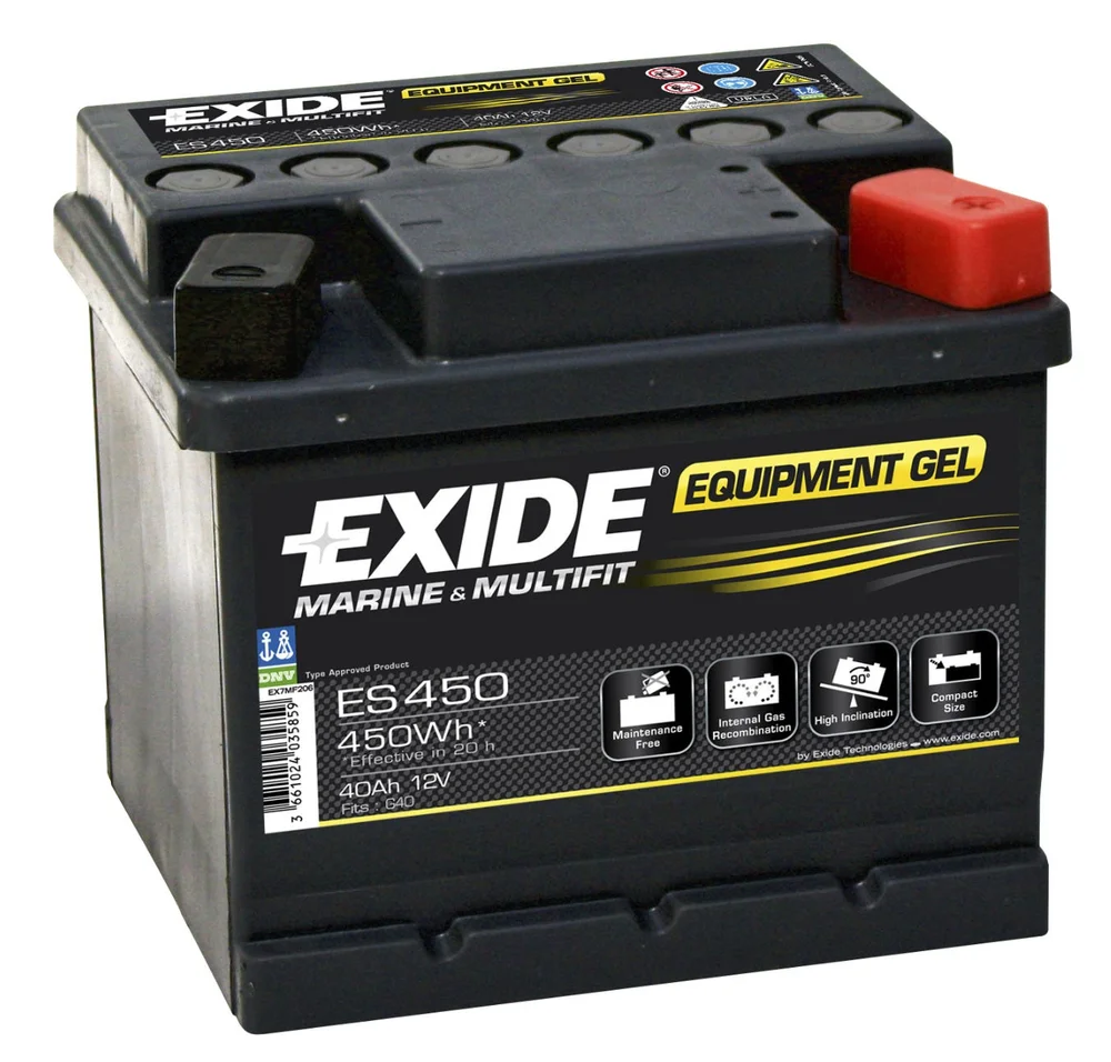 EXIDE ES450 EXIDE EQUIPMENT GEL v:7663167 EXIDE ES450 EXIDE EQUIPMENT GEL v:7663167