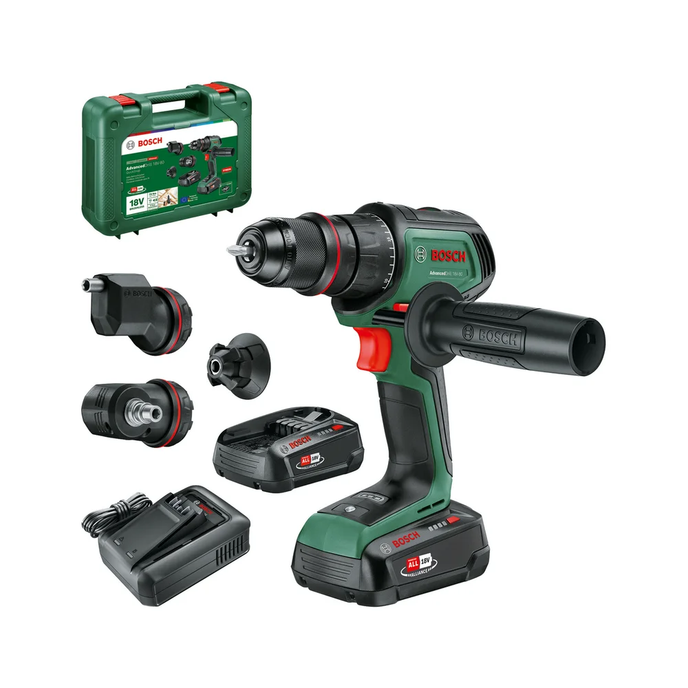 BOSCH BORSKRUTREKKER ADV 18V-80 2X2,5AH M/TILBEHØR v:5716647 BOSCH BORSKRUTREKKER ADV 18V-80 2X2,5AH M/TILBEHØR v:5716647