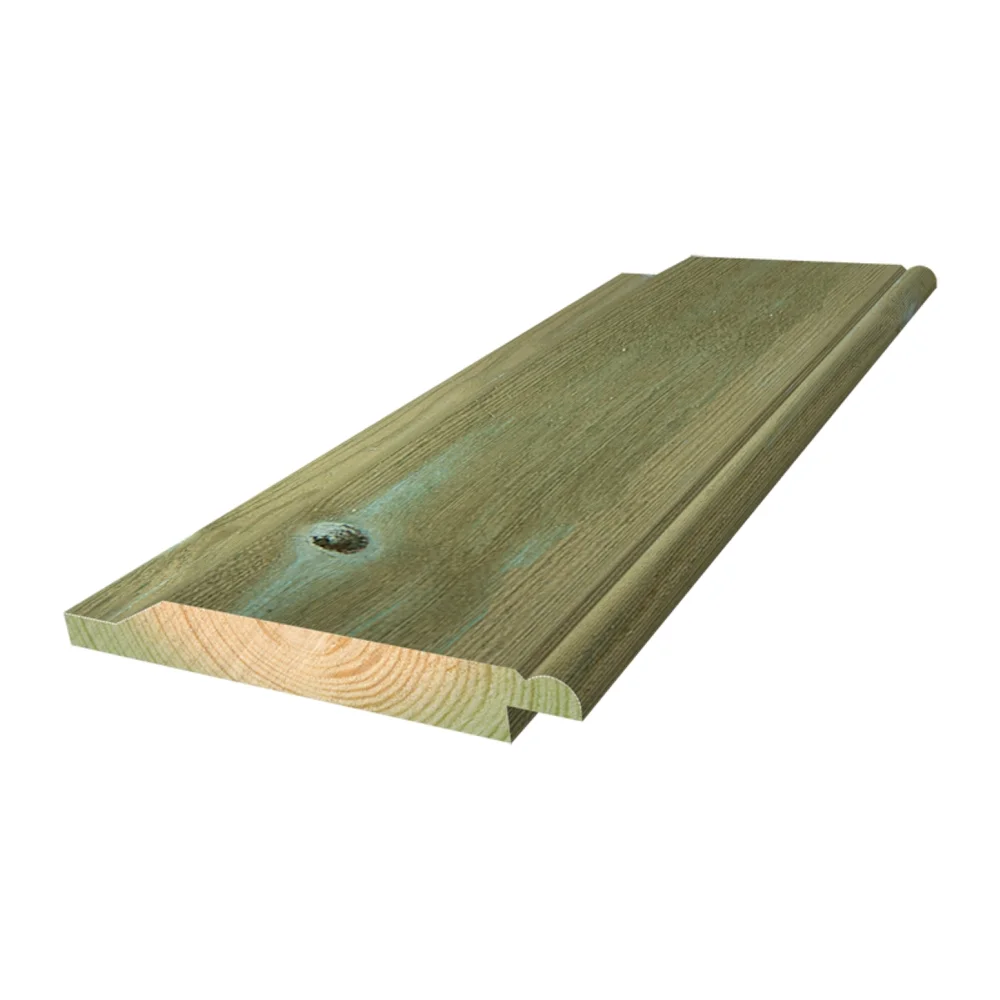 Dobbeltfalset kledning enkelstaff 19×148 mm impregnert furu v:5884947