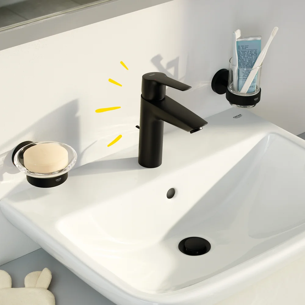 GROHE START S SERVANTBATTERI MATT SORT v:7901867 GROHE START S SERVANTBATTERI MATT SORT v:7901867