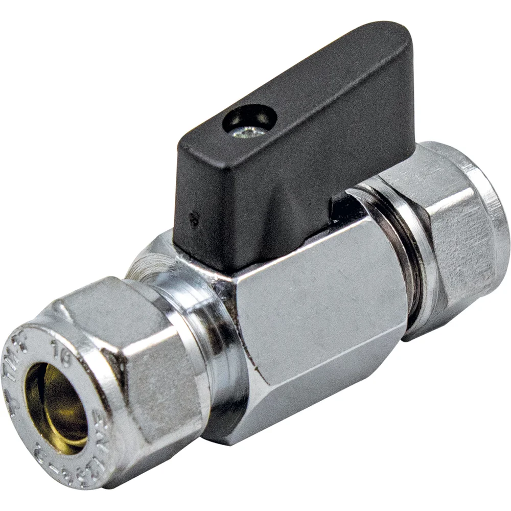 FONTA MINI KULEVENTIL 15MM FORKROMMET v:1744894