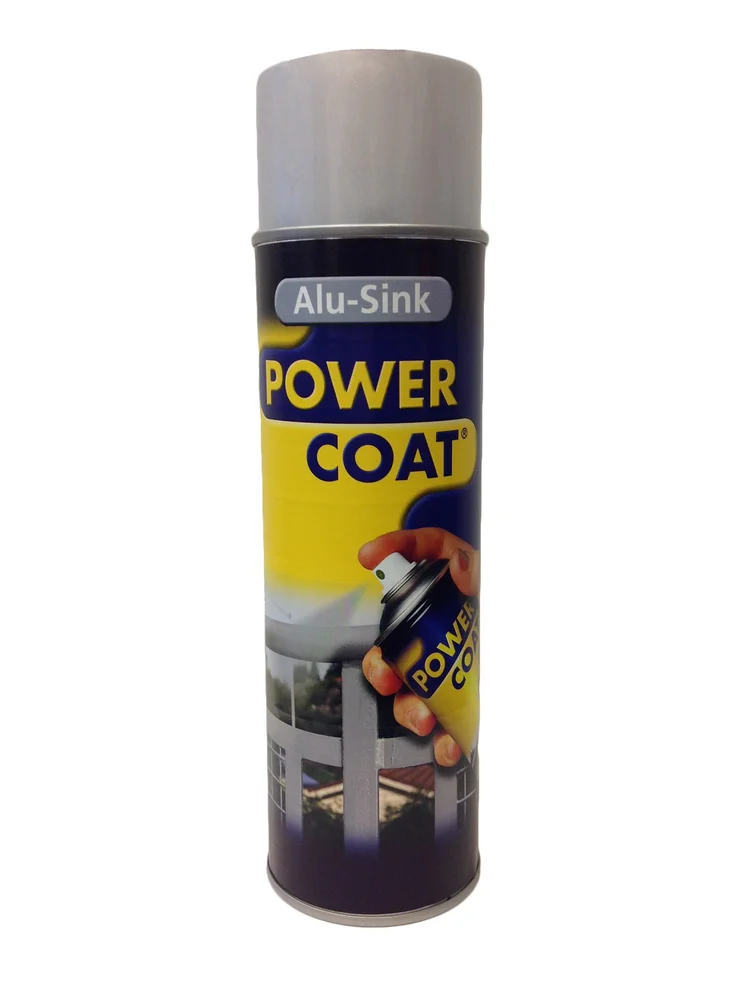 ALU-SINK SPRAY POWER COAT LYS GRÅ v:5345048