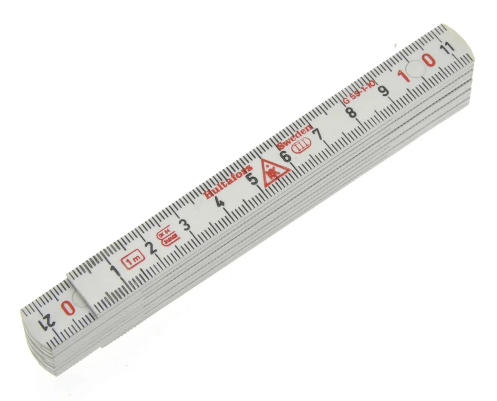 Hultafors Meterstokk G59-1-10 GU v:8861962 Hultafors Meterstokk G59-1-10 GU v:8861962