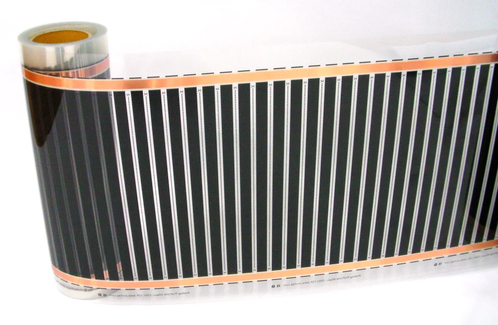 Varmefolie 60W/m² 0,6 x 7,15 meter v:7430931