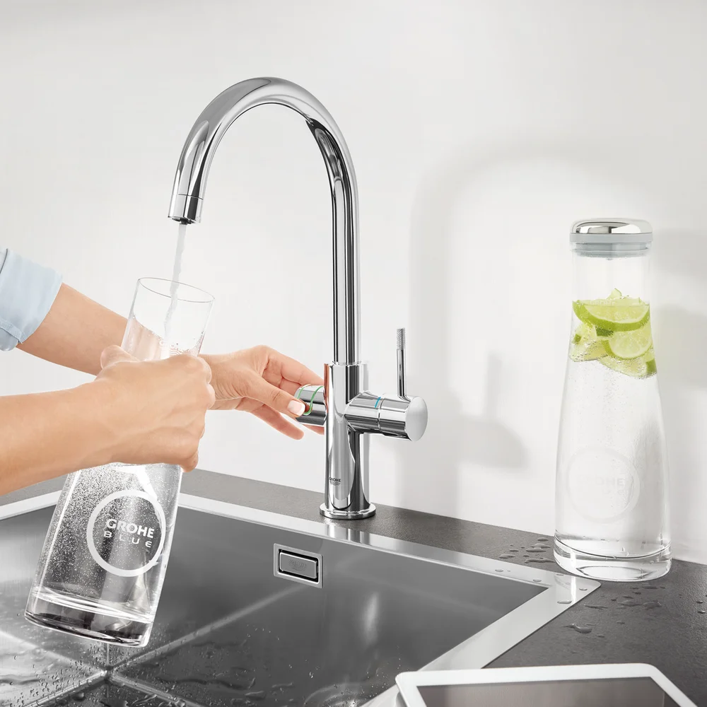 GROHE BLUE HOME C-TUT STARTSETT KROM v:9591522