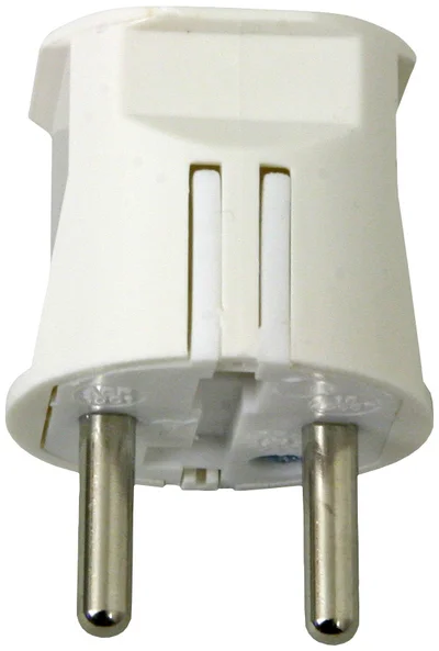 STØPSEL M/JORD HVIT v:2736252