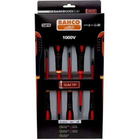 BE-9881SL Bahco Skrutrekkersett TT12843