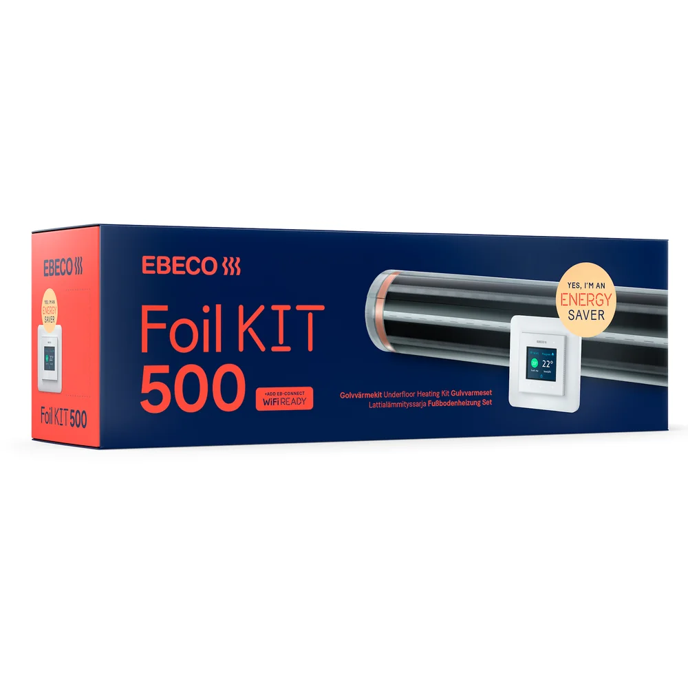 EBECO FOIL KIT 500 12-14 M² 43CM X 31,5M 65W/M² v:2785727