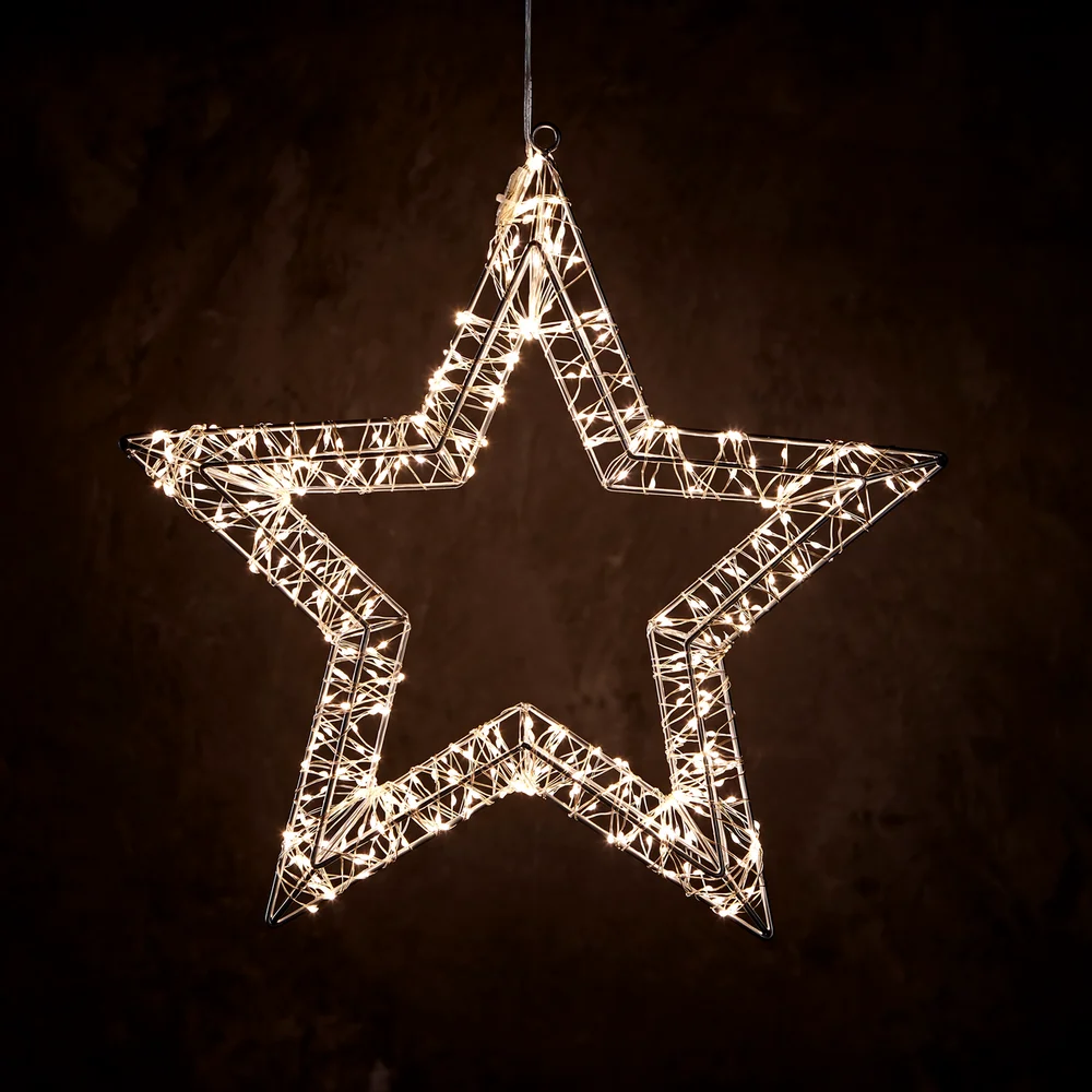 DAY STJERNE 38X3.5X36.5CM M/480 LED METALL v:3964835