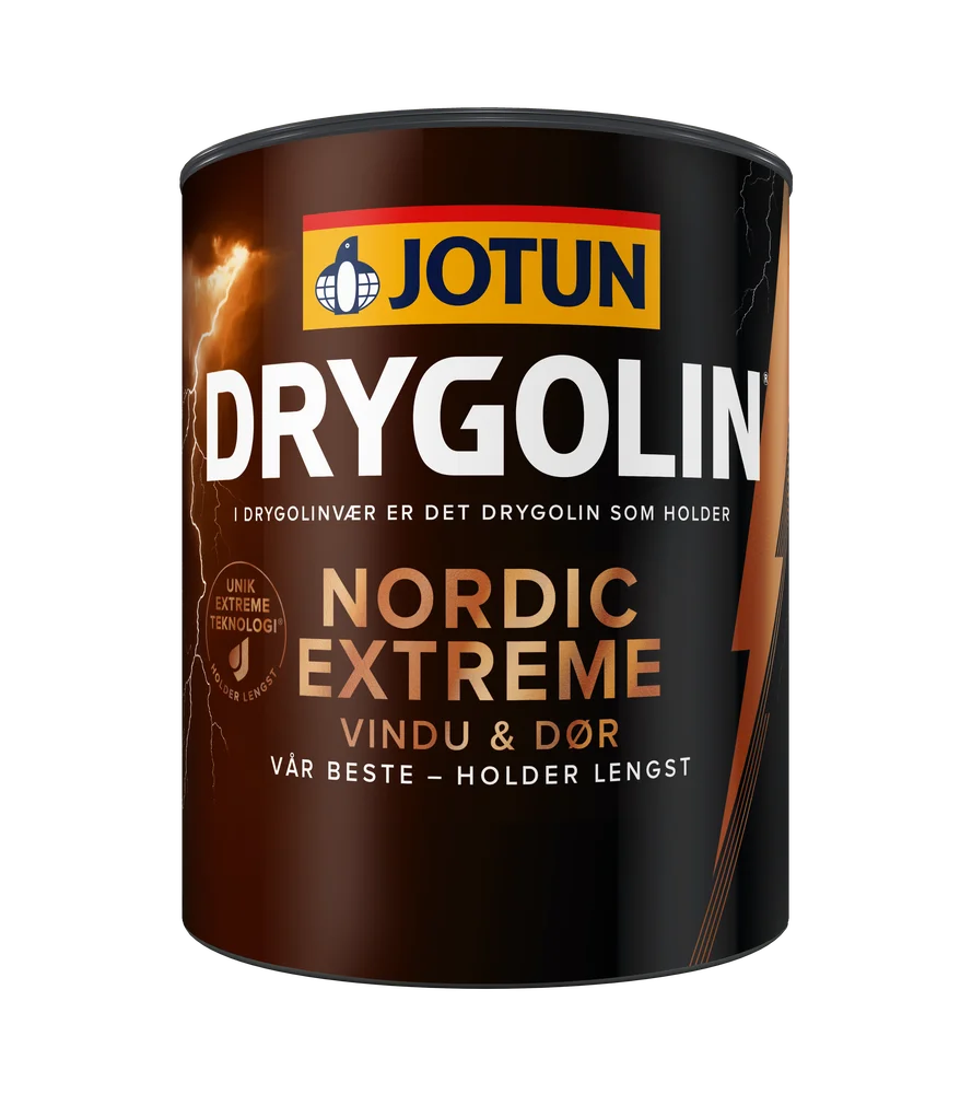 Drygolin nordic extreme vindu & dør klassisk hvit base 0.68l v:5326160 Drygolin nordic extreme vindu & dør klassisk hvit base 0.68l v:5326160