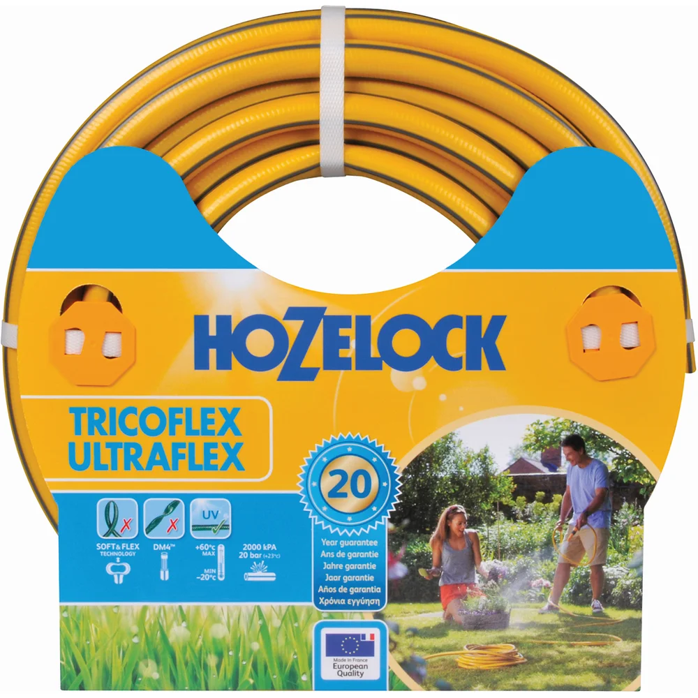 HOZELOCK HAGESLANGE ULTRAFLEX 20 METER 1/2" v:9865384