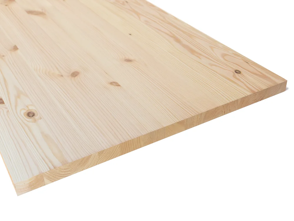 Benkeplate furu 28x620x3000 mm ubehandlet laminert v:4511785 Benkeplate furu 28x620x3000 mm ubehandlet laminert v:4511785
