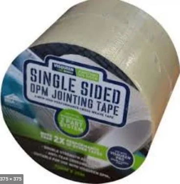 Tape ensidig til radonmembran 75mm x 25 mtr v:4761199 Tape ensidig til radonmembran 75mm x 25 mtr v:4761199