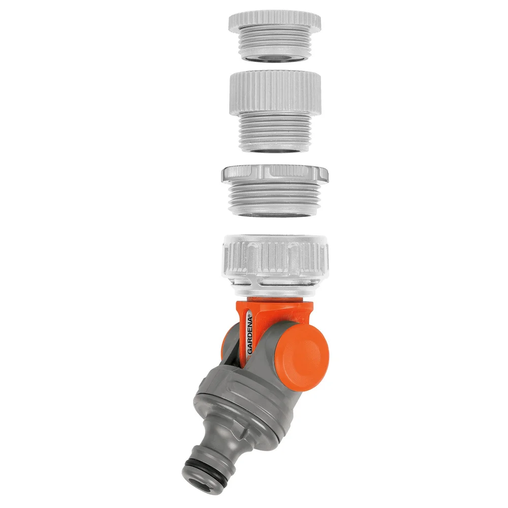 Gardena Skruvkontakt vinklet med adapter 1/2 -3/4 v:4148974