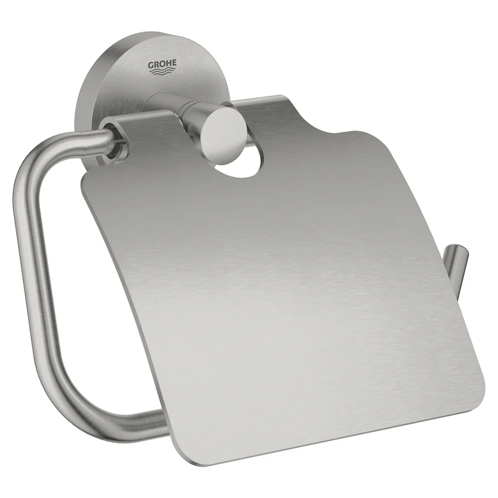 GROHE START TOALETTRULLHOLDER MED LOKK SUPERSTEEL v:6148276