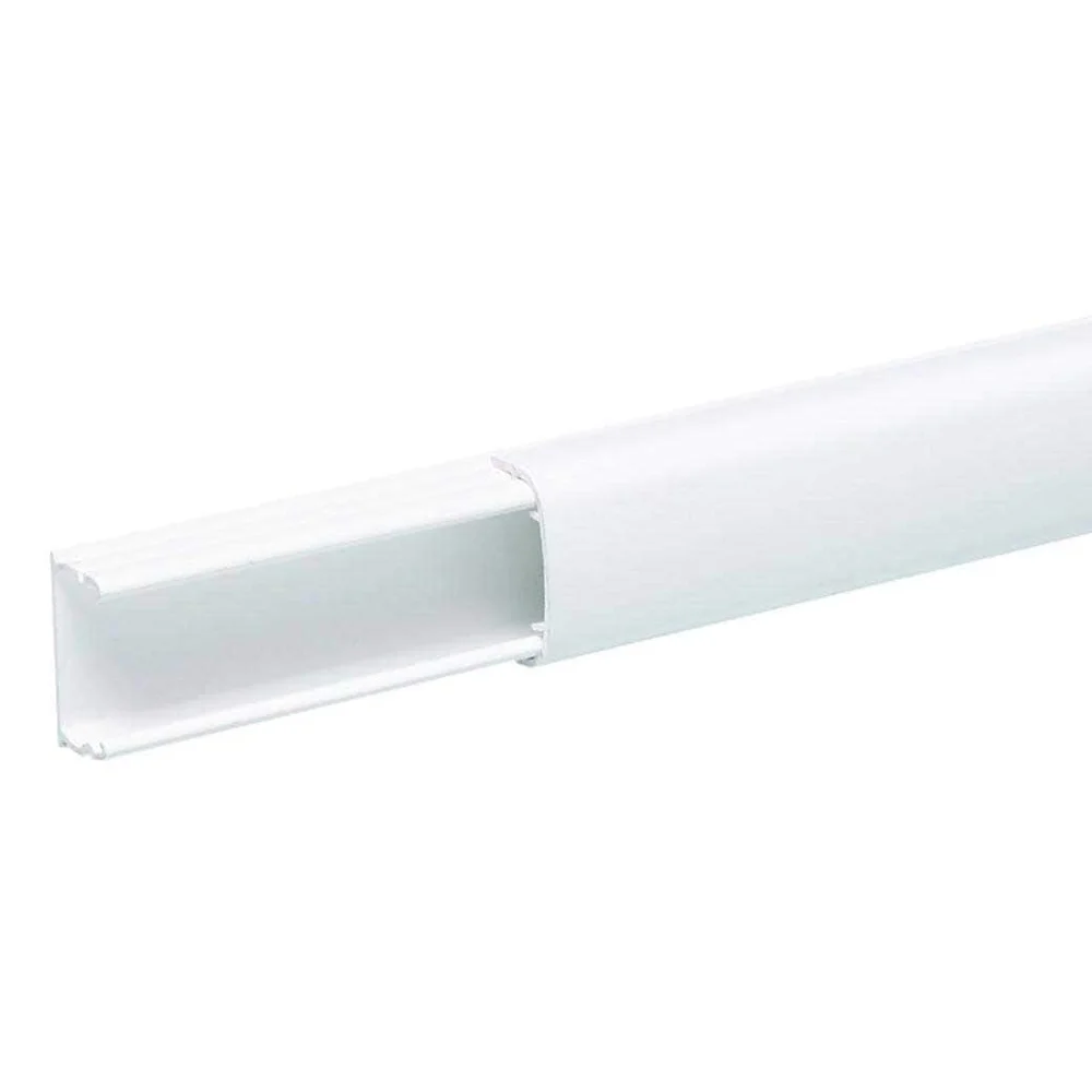 Schneider Electric Installasjonskanal, ISM14125P, 20 x 12 x 2100 mm, hvit v:2685381