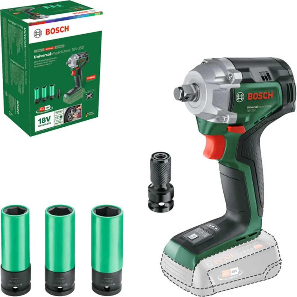 BOSCH MUTTERTREKKER UNIV 18V-350 M/PIPESETT v:6108059 BOSCH MUTTERTREKKER UNIV 18V-350 M/PIPESETT v:6108059