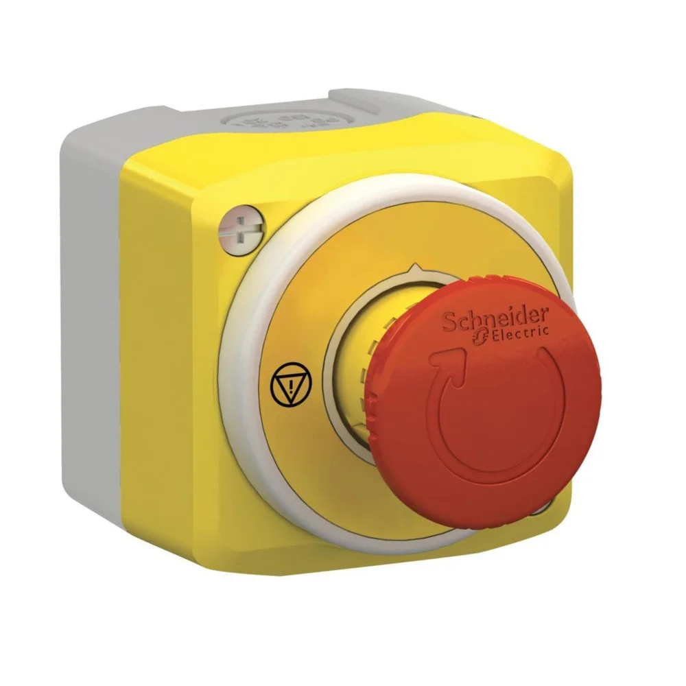 Schneider Electric Trykknappboks, Nødstopp v:1832486