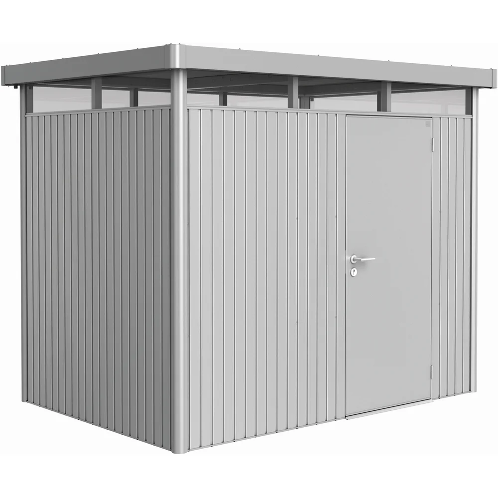 BIOHORT UTEBOD HIGHLINE H2 1 DØR SØLV METALLIC v:3319444