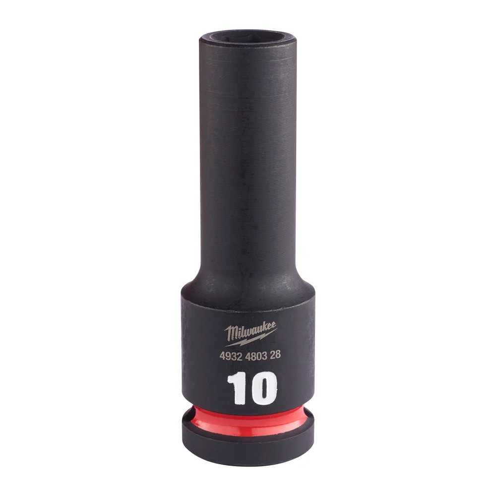 Milwaukee Krafthylse shockwave impact duty, 1/2", 10 mm v:6806785 Milwaukee Krafthylse shockwave impact duty, 1/2", 10 mm v:6806785