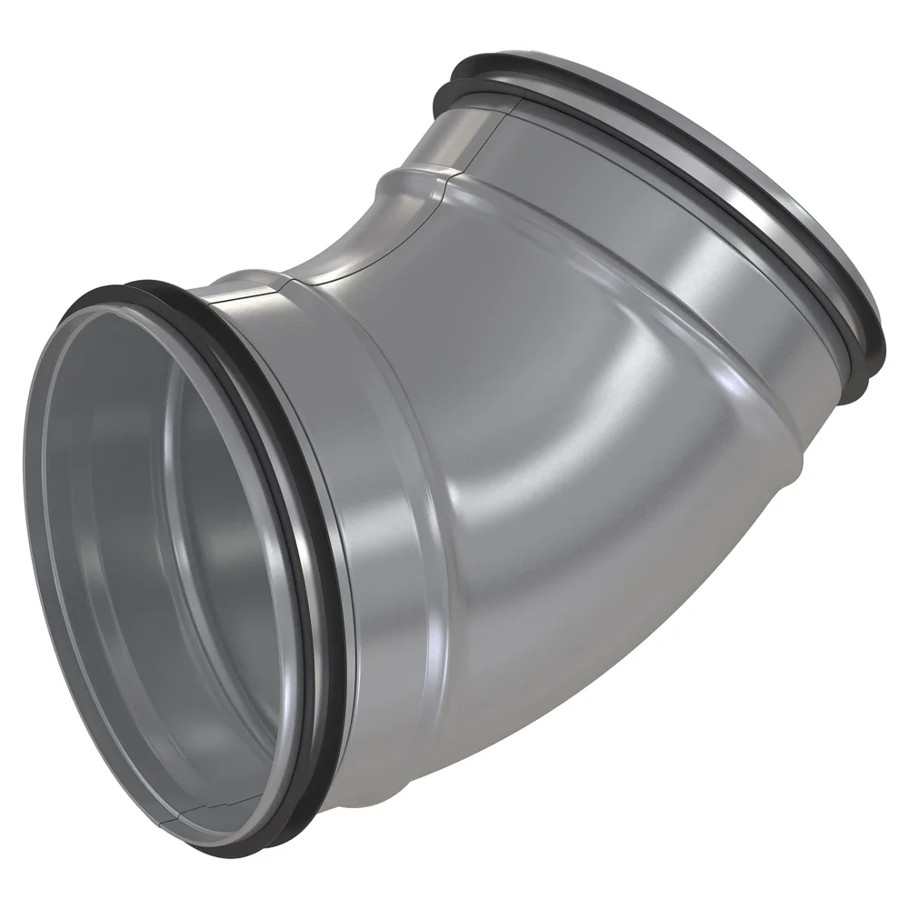 BEND 45 GR M/PAKNING Ø100 v:3580849 BEND 45 GR M/PAKNING Ø100 v:3580849