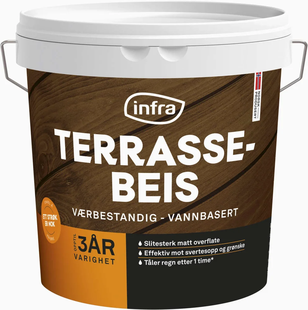 Infra 3 år terrassebeis v:1477868