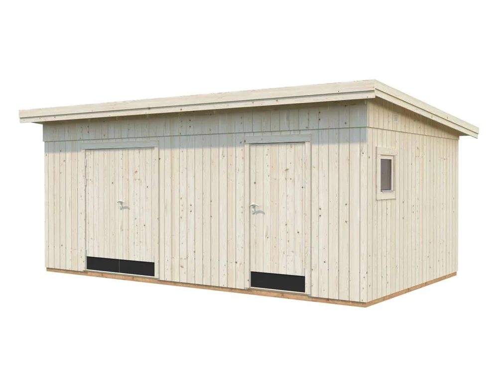 Palmako Kalle redskapsbod 16,9 m2 v:4557805 Palmako Kalle redskapsbod 16,9 m2 v:4557805