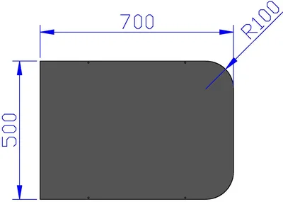 Gulvplate sort emalje 500×700 – Jøtul v:4888202