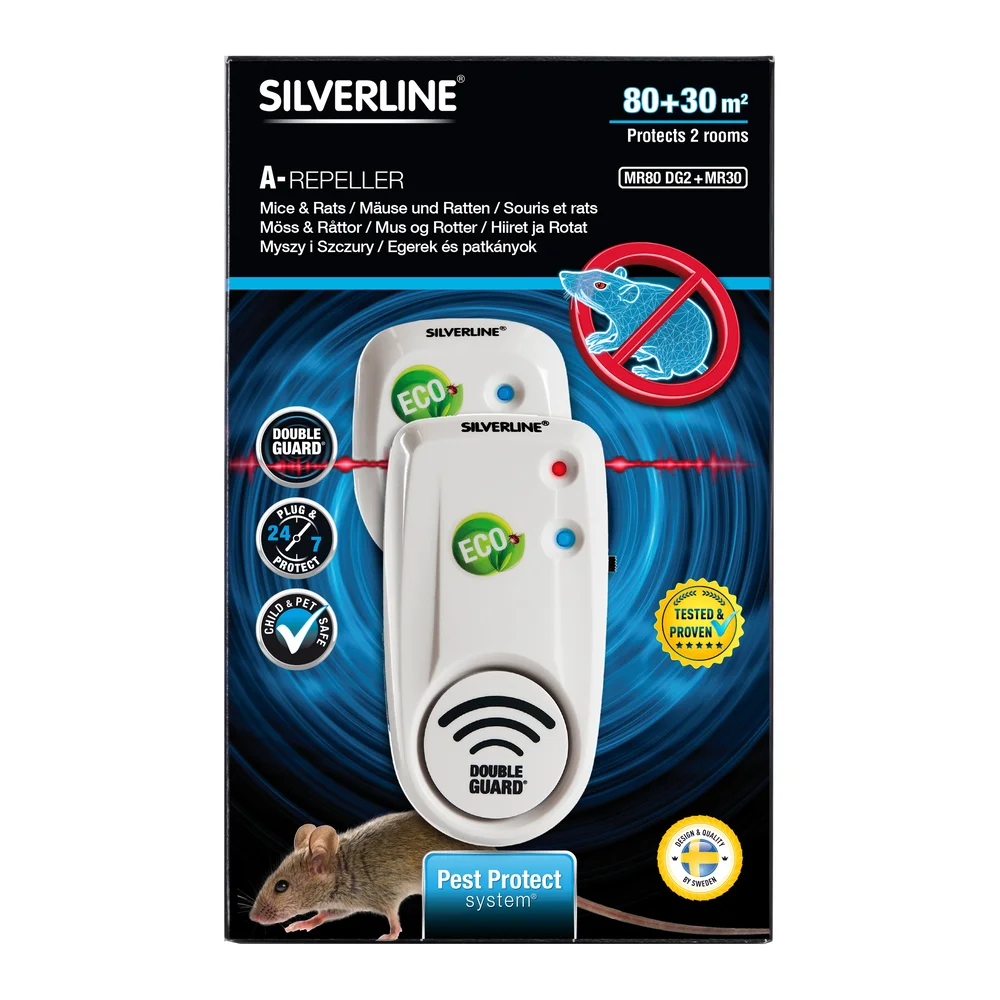 Silverline Avskrekkere MR80 DG2 + MR30 v:2088757