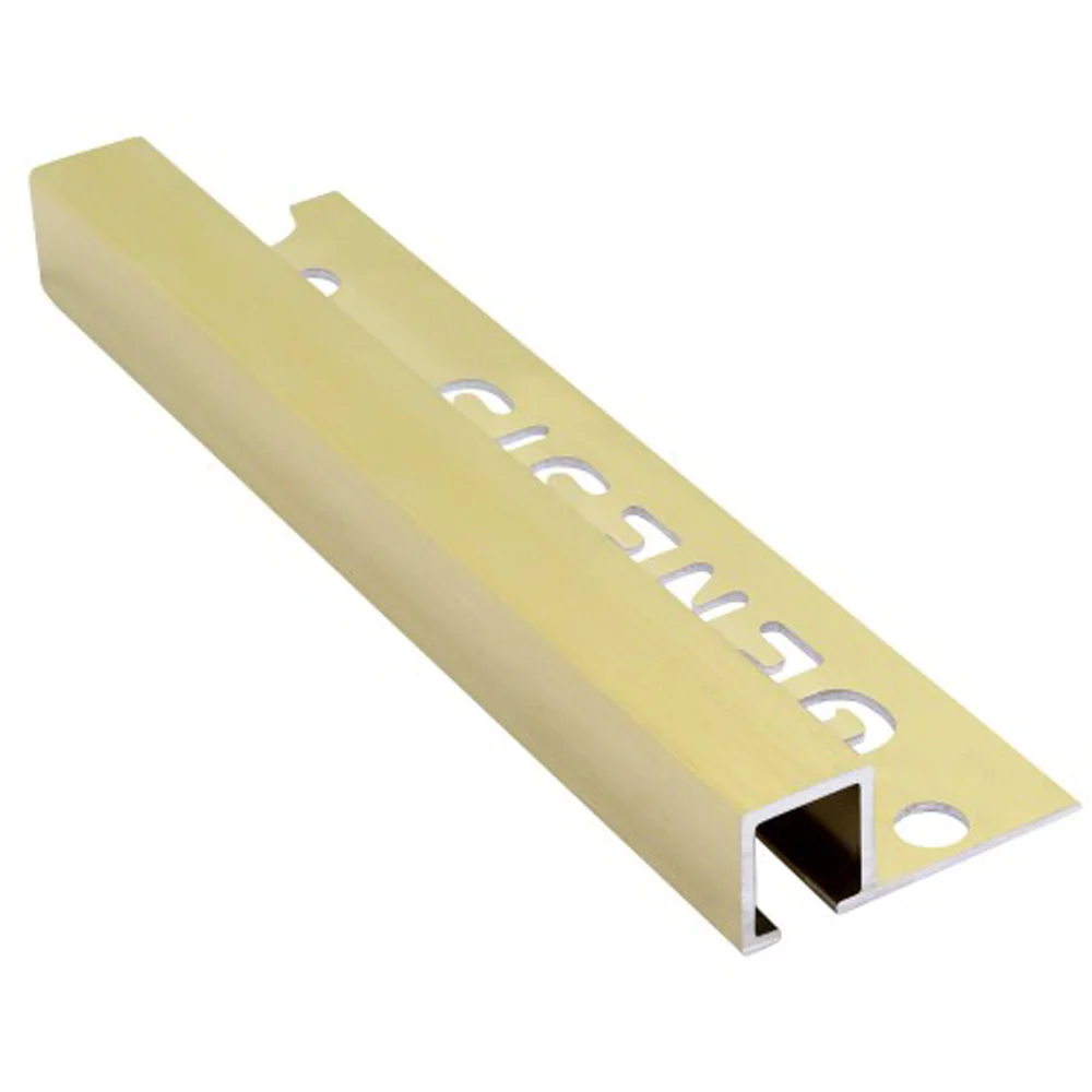 GENESIS HJØRNELIST UTV. 12 MM FIRKANT TDP BØRSTET MESSING 2,5 M v:7135633 GENESIS HJØRNELIST UTV. 12 MM FIRKANT TDP BØRSTET MESSING 2,5 M v:7135633