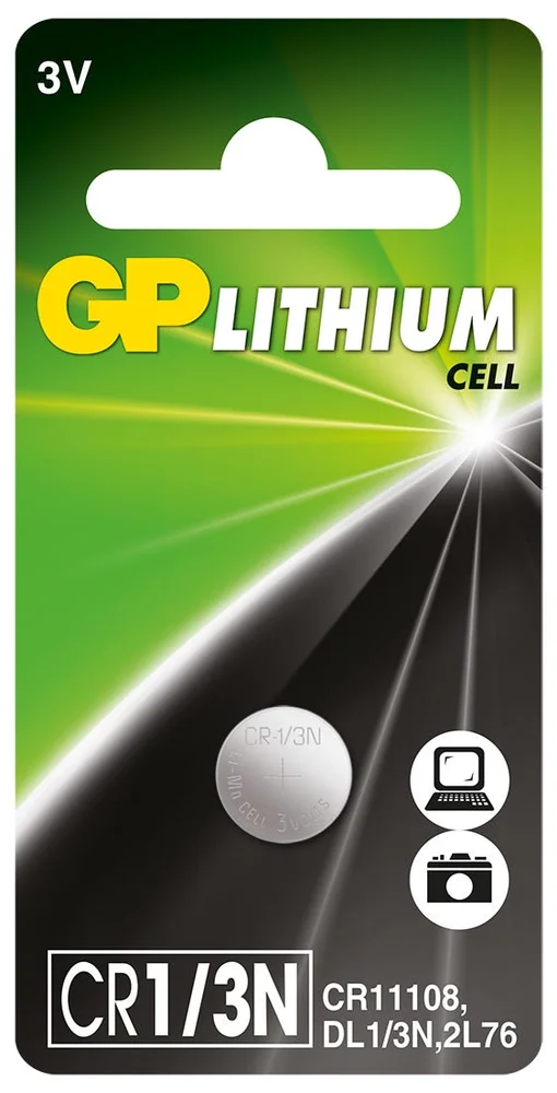 GP BATTERI GP KNAPPCELL LITHIUM 3V CR1/3N/2L76 1-PACK v:7127450