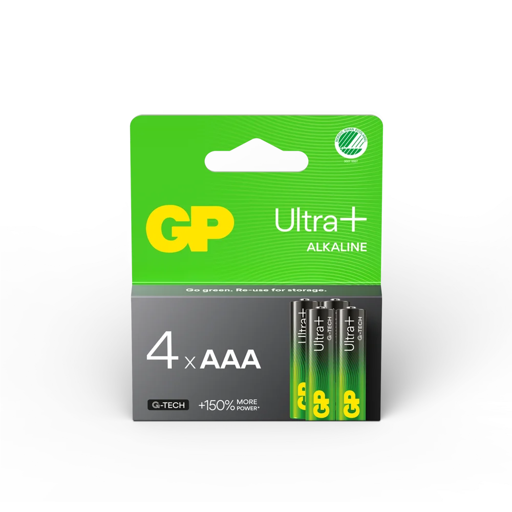 BATTERI ULTRA PLUS ALK AAA/LR03 4P v:8787987