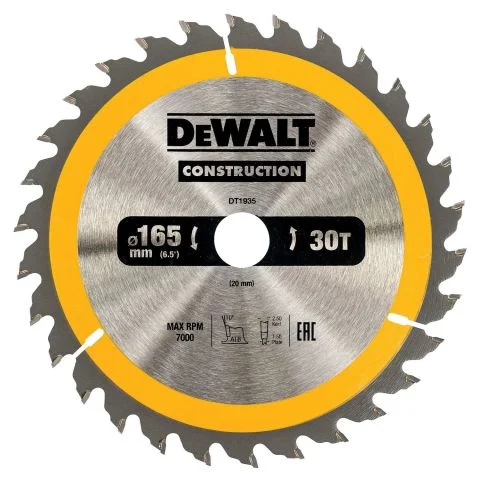 DT1935-QZ Dewalt Sirkelsagklinge 3089673