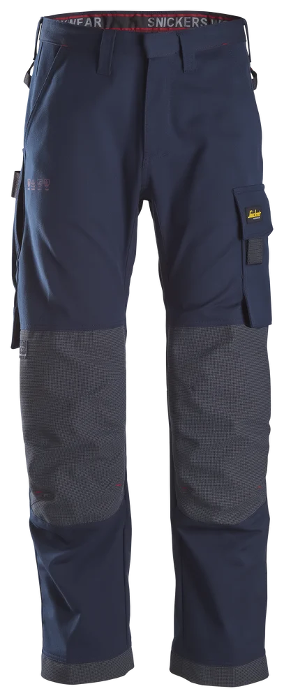 Bukse pw 6386 blå 54 protecwork snickers workwear v:6041076