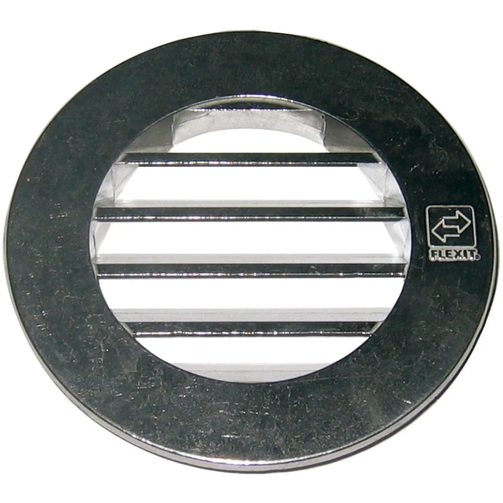 FLEXIT RIST STØPT ALUMINIUM Ø100 v:6193266 FLEXIT RIST STØPT ALUMINIUM Ø100 v:6193266