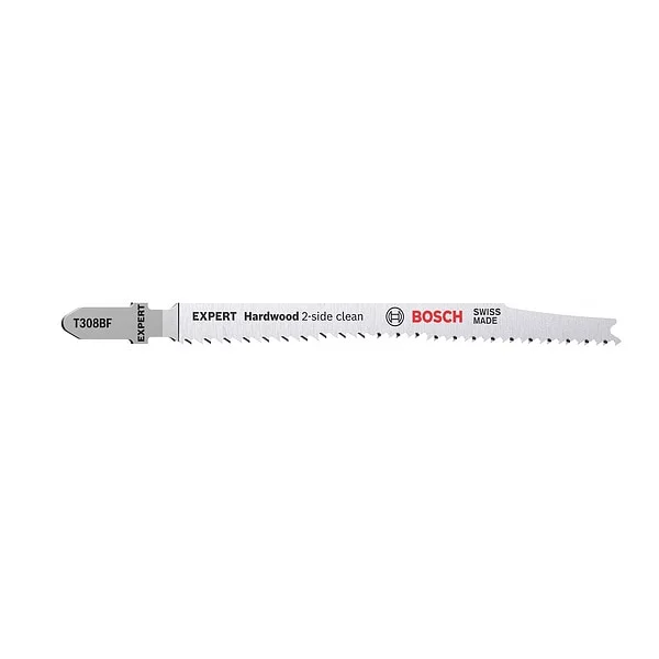 Bosch Stikksagblad EXPERT T308BF, hardtre, 117 mm, 5-pakning. v:6516669