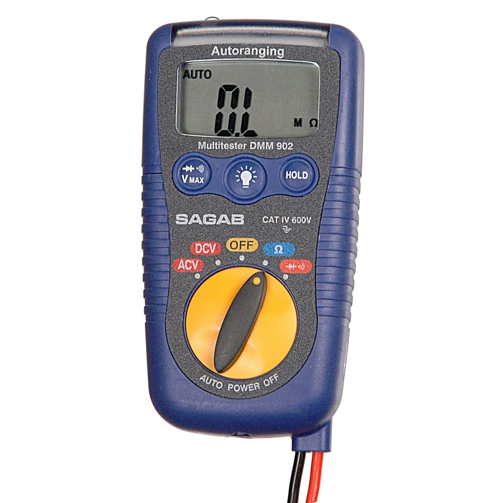 Elma Multimeter i lommeformat, DMM903 v:3678426 Elma Multimeter i lommeformat, DMM903 v:3678426