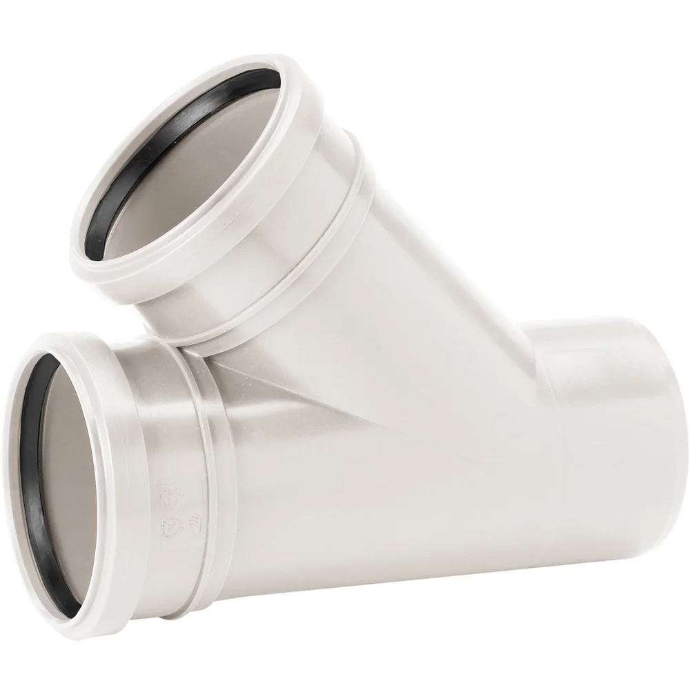 UPONOR DECIBEL GRENRØR 110/110-45 2 MUFFER HTP HVIT v:9903237 UPONOR DECIBEL GRENRØR 110/110-45 2 MUFFER HTP HVIT v:9903237