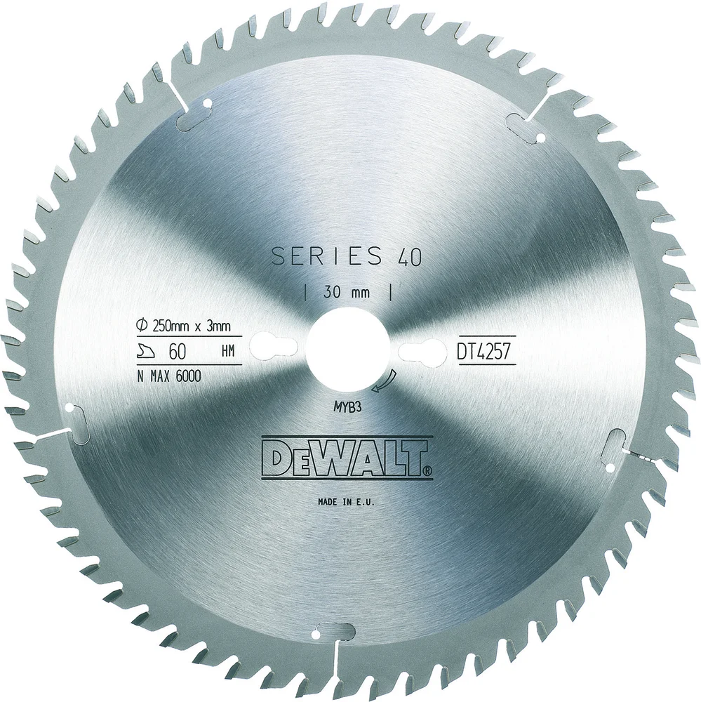 Dewalt Sagblad DT4370, 216x30 med 60 tenner v:1566063