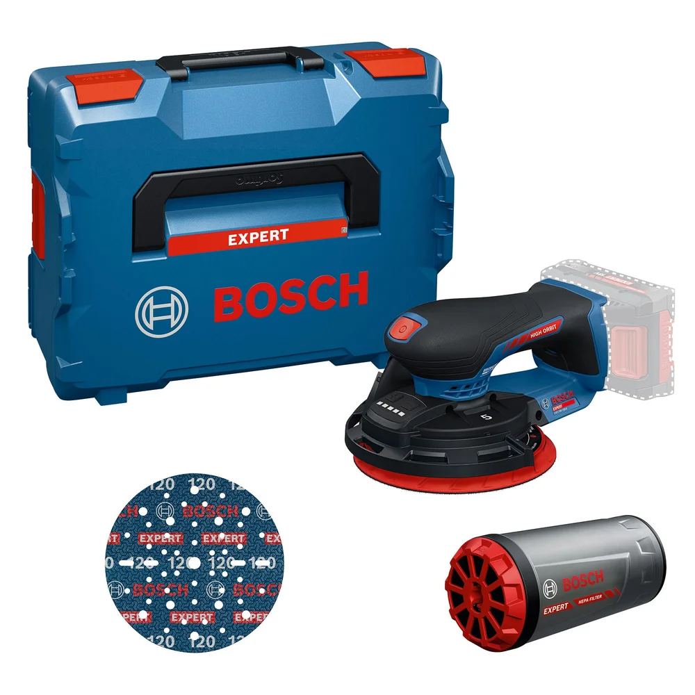 BOSCH EKSENTERSLIPER EXEX18V-150-5 L-BOXX v:1591462