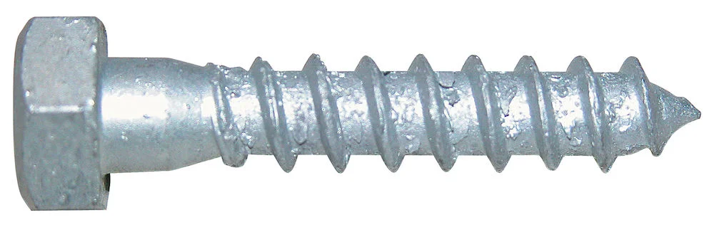 Treskrue fransk 8x60 mm varmeforzinket 4 stk v:8237817