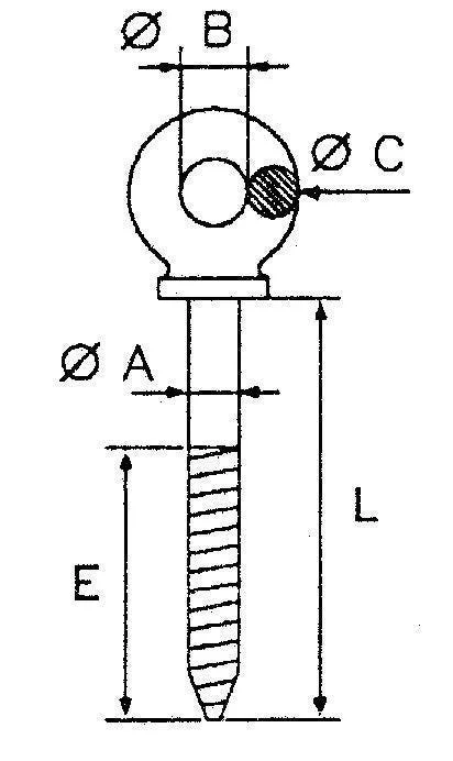 GUNNEBO ØYEBOLT M 12 MASKINGJENGE v:6844669 GUNNEBO ØYEBOLT M 12 MASKINGJENGE v:6844669